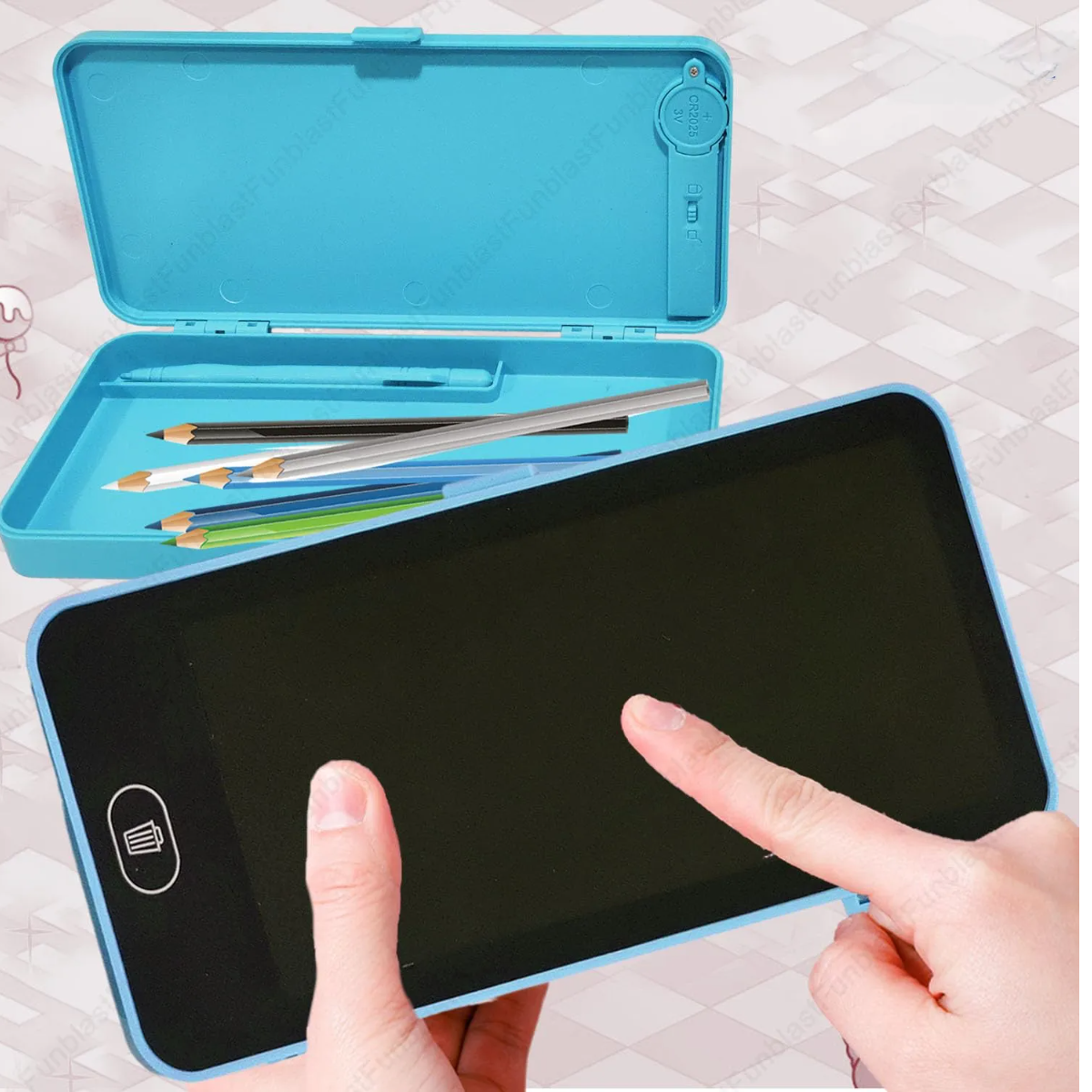 Premium LCD Drawing Pen Case – Shockproof Stylus Holder for LCD Writing Tablet, Digital Pen, Graphic Stylus & Electronic Drawing Pad Accessories ( Multi color)