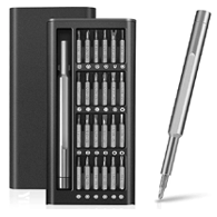 Magnetic Precision Screwdriver Set with 24 Bits & Storage Case Standard Screwdriver Set